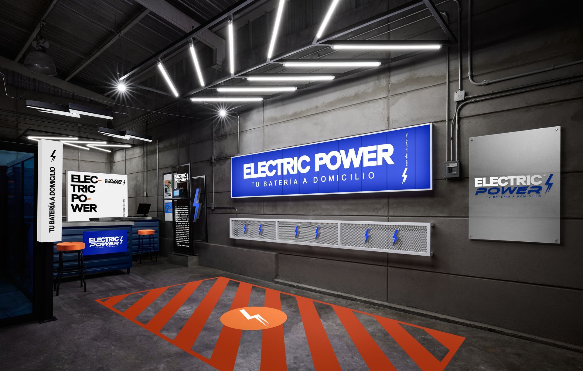 Sucursal Satélite Electric Power baterías