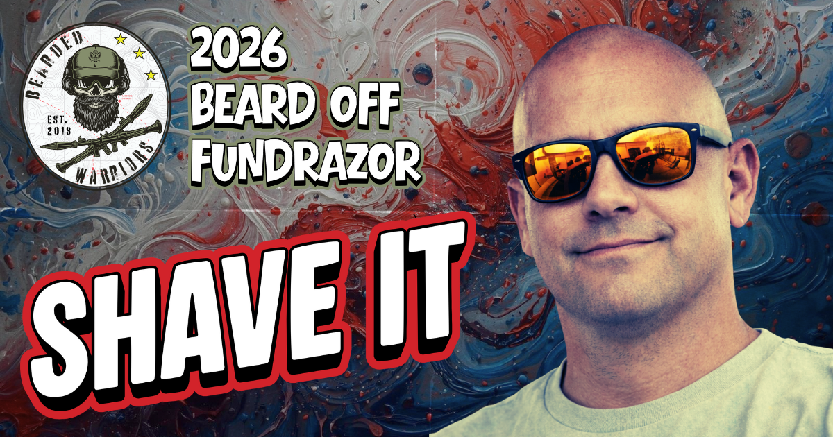 Man in sunglasses promoting a