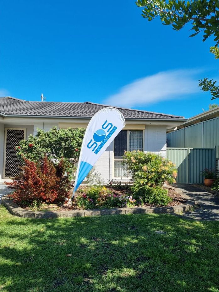 SOS Onsite Banner In Front Of Home — About Us in Hamlyn Terrace, NSW