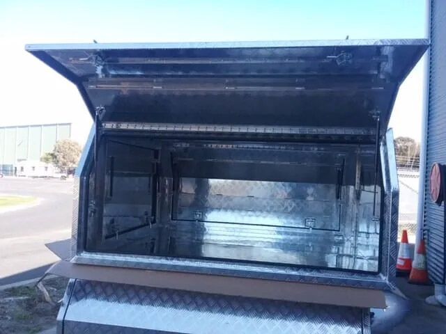 Galvanised Canopy — Drop Deck Trailers In Bundaberg QLD
