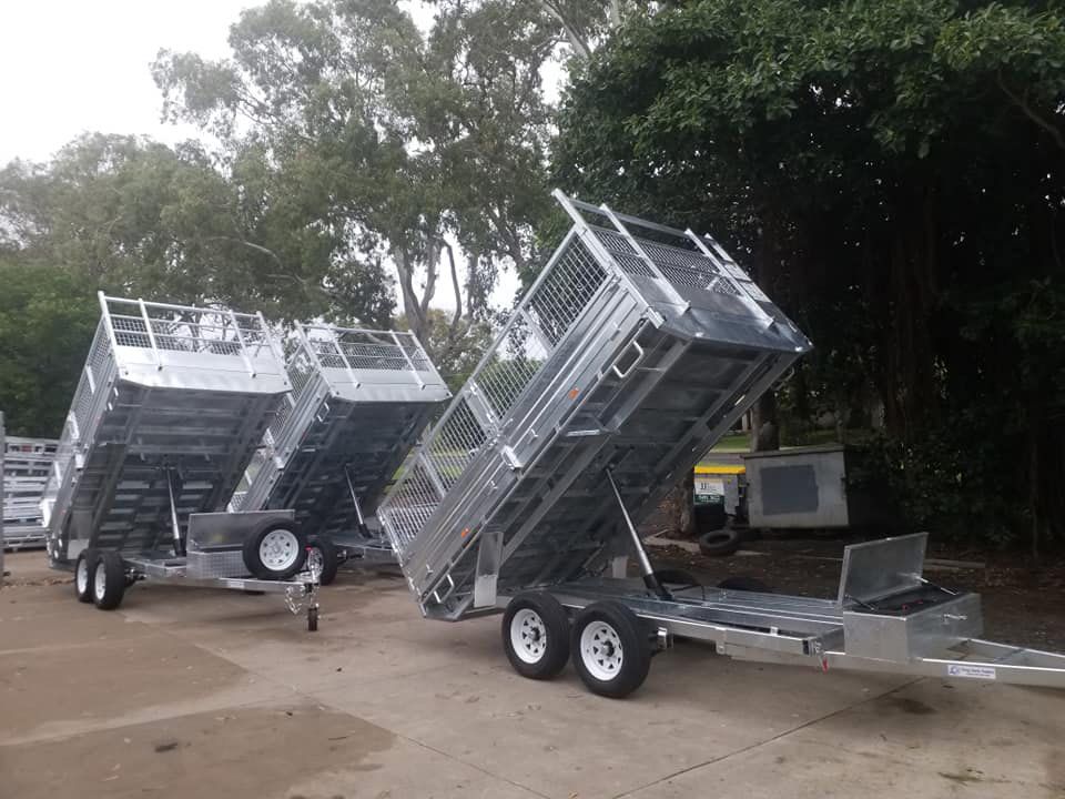 Hydraulic Tipper Trailer Stock — Drop Deck Trailers In Maryborough QLD