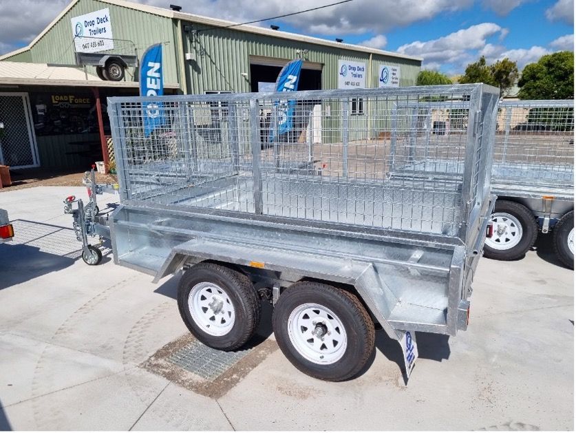 Aluminum Box Trailer — Drop Deck Trailers In Urangan QLD