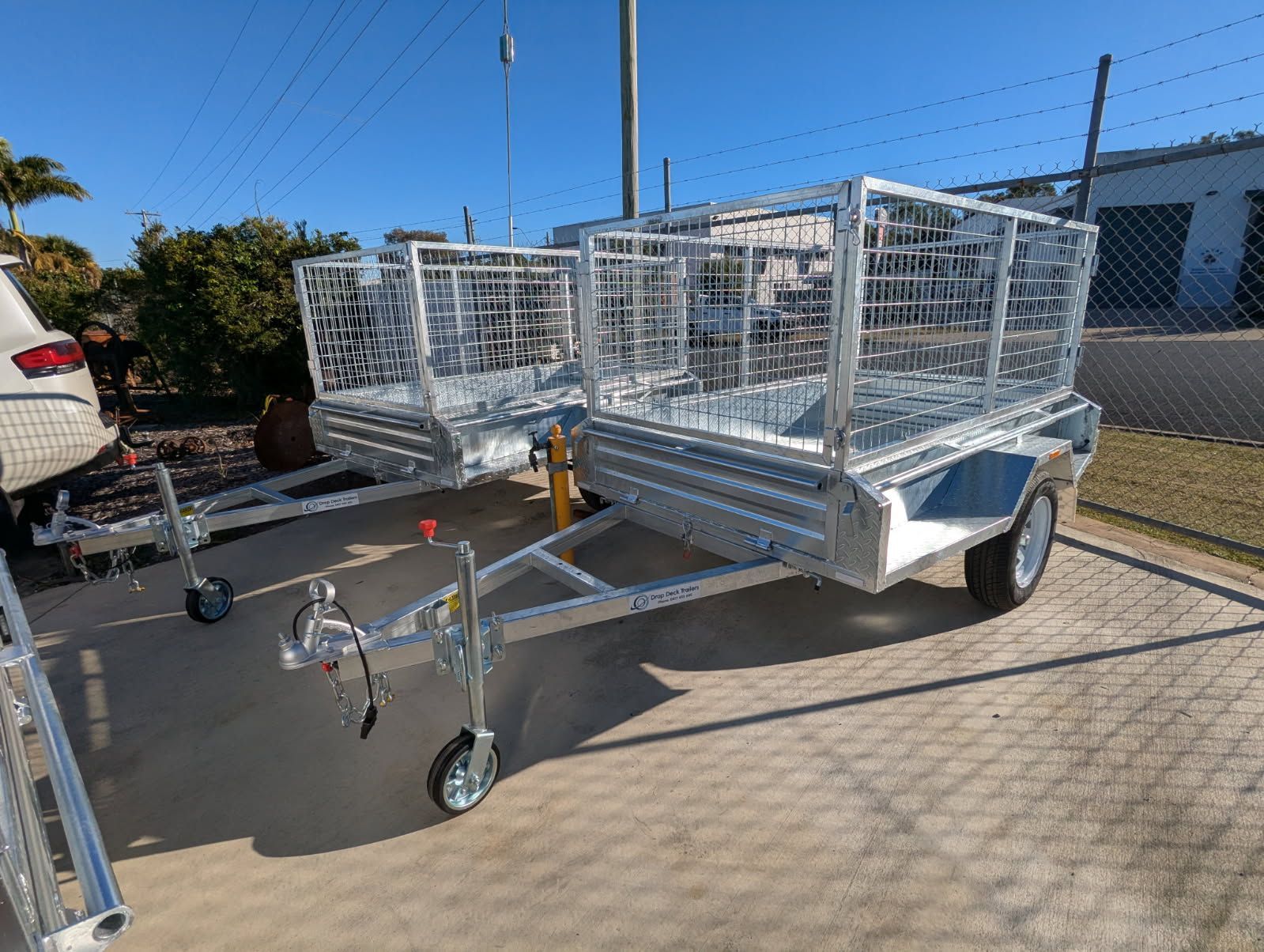 Single Axle Trailers Display — Drop Deck Trailers In Urangan QLD