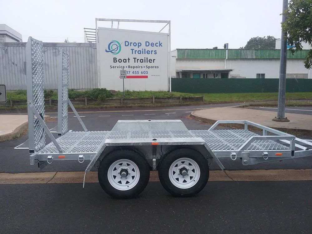 Single Axle Trailer Side View — Drop Deck Trailers In Hervey Bay QLD