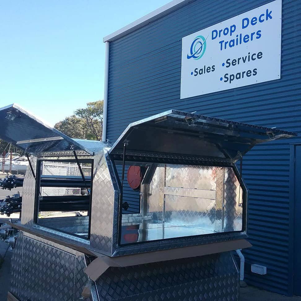 Tandem Tradesman Canopy — Drop Deck Trailers In Hervey Bay QLD