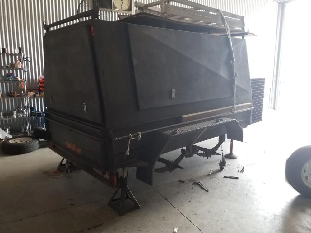 Trailer Box Repair — Drop Deck Trailers In Urangan QLD