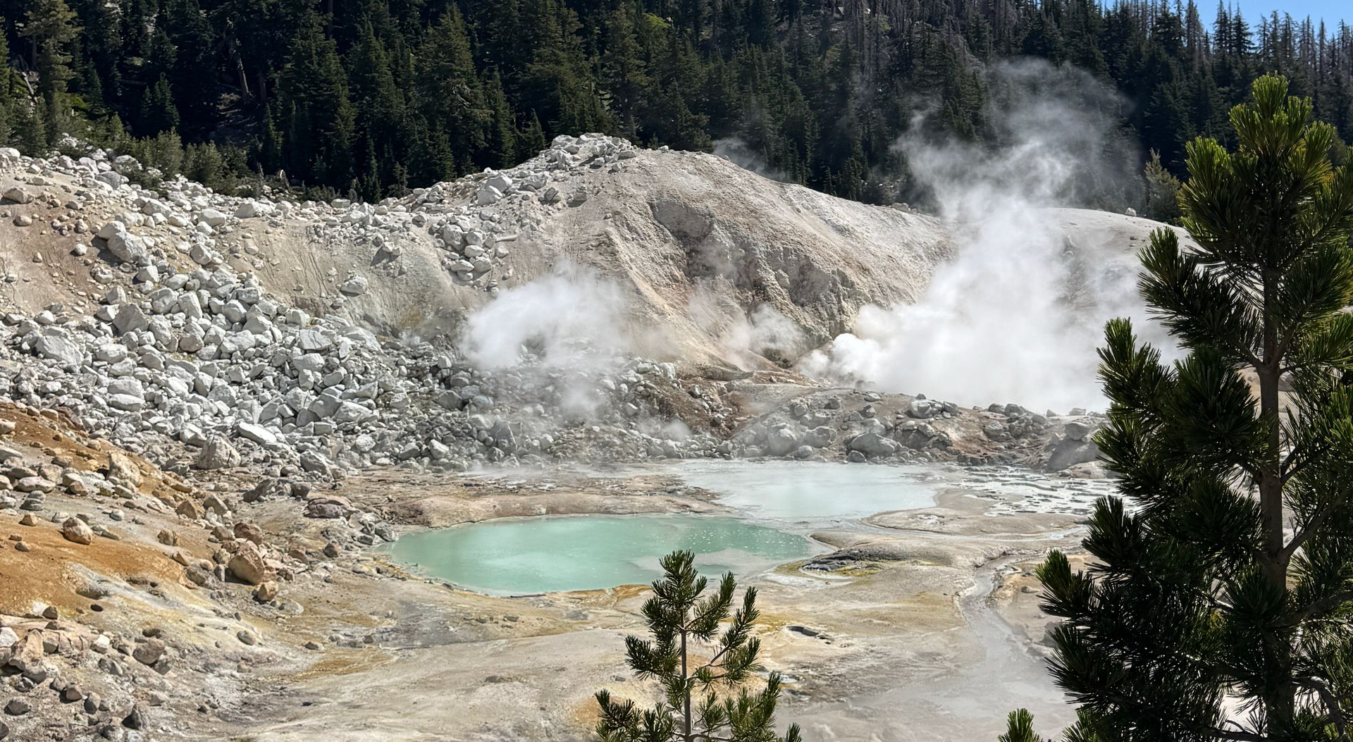 Bumpass Hell Lassen National Park 