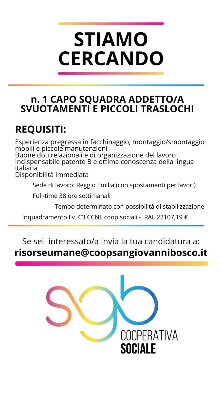 Lavoratore impegnato in un intervento di pulizia, simbolo dell'inserimento lavorativo e dei servizi della cooperativa.