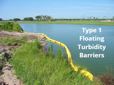Type 1 Floating Turbidity Barriers