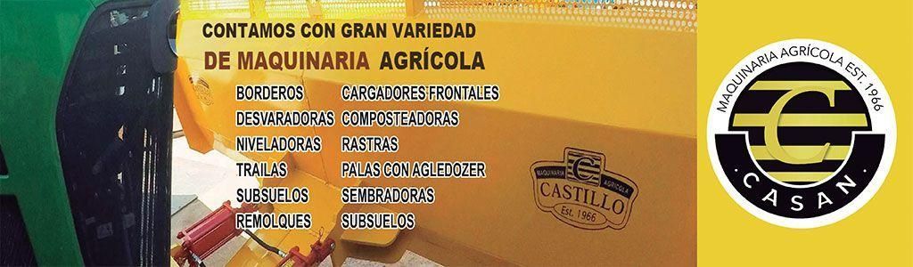 IMPLEMENTOS Y MAQUINARIA AGRÍCOLA CASTILLO SA DE CV Variedad de maquinaria agrícola