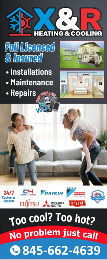 X&R Heating & Cooling Banner — Monroe, NY — X&R Heating & Cooling