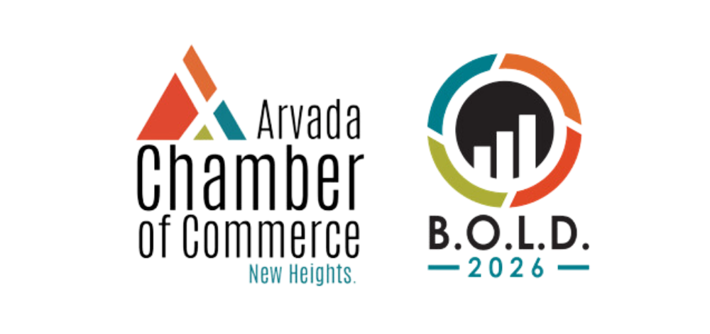 Arvada Chamber of Commerce and B.O.L.D. 2026 logos