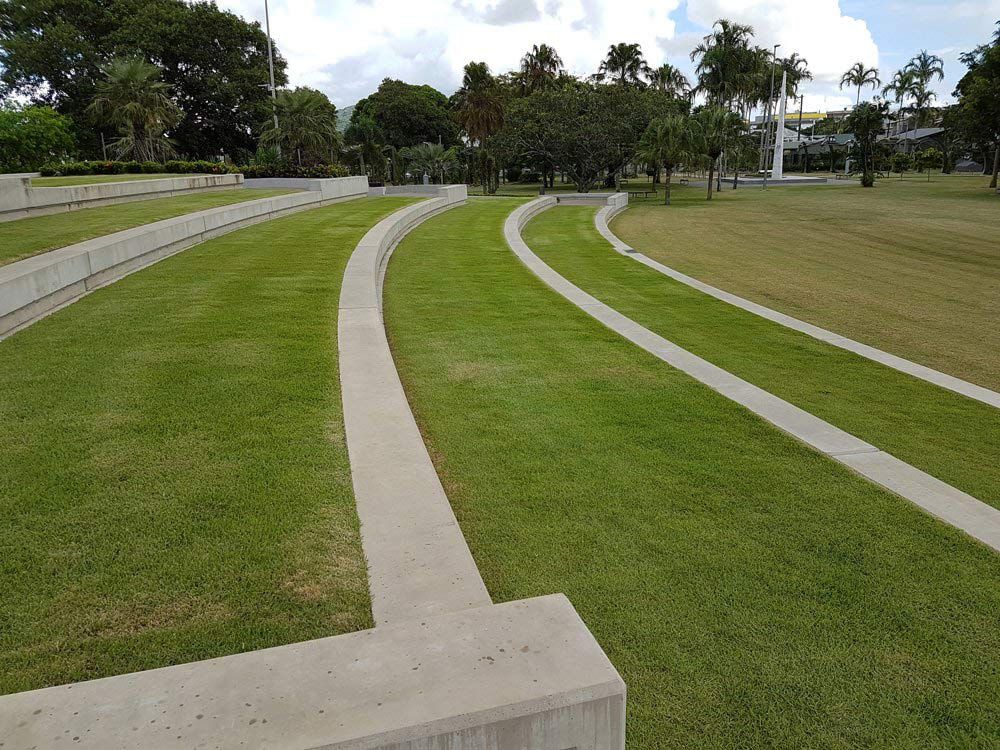 Beautiful And Clean Lawn Garden — Tropical Lawns Pty Ltd In Little Mulgrave QLD
