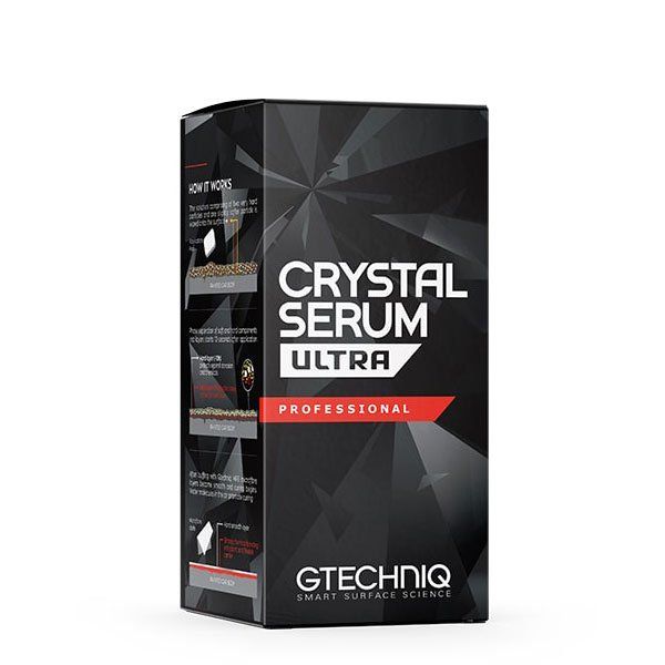A box of gtechniq crystal serum ultra professional.