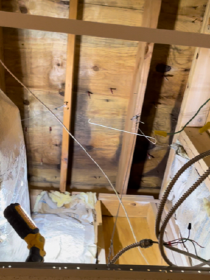 Before Wooden Wall Restoration