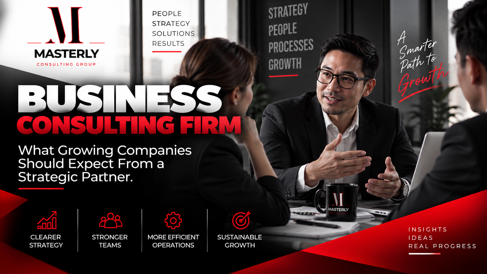 Business consulting for strategy, operations, growth, and execution.