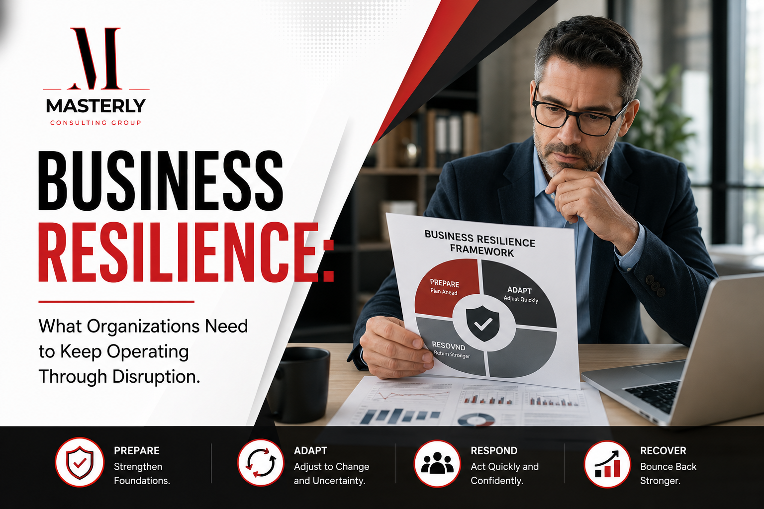 Business resilience for managing disruption and change