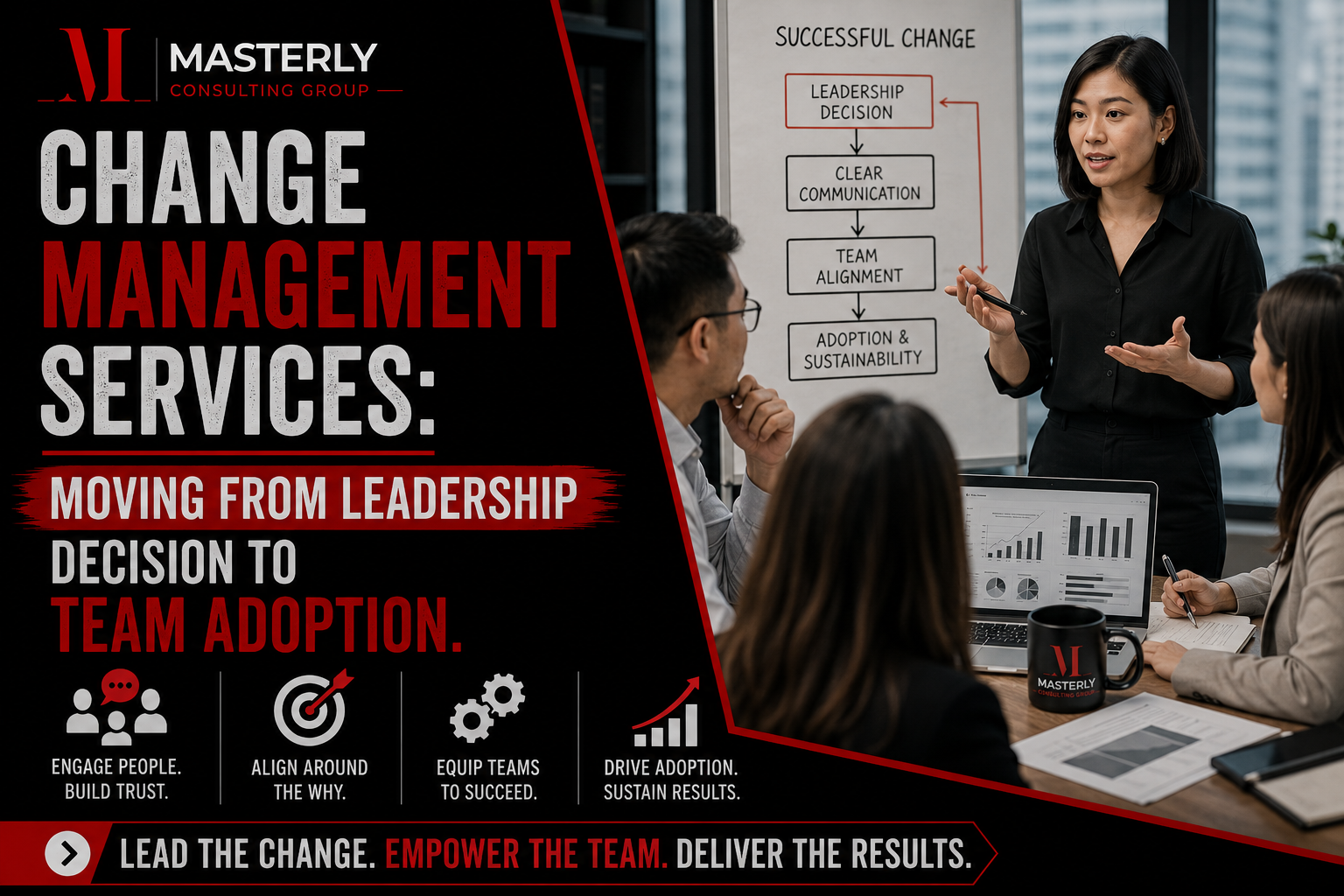 Change management services for successful adoption