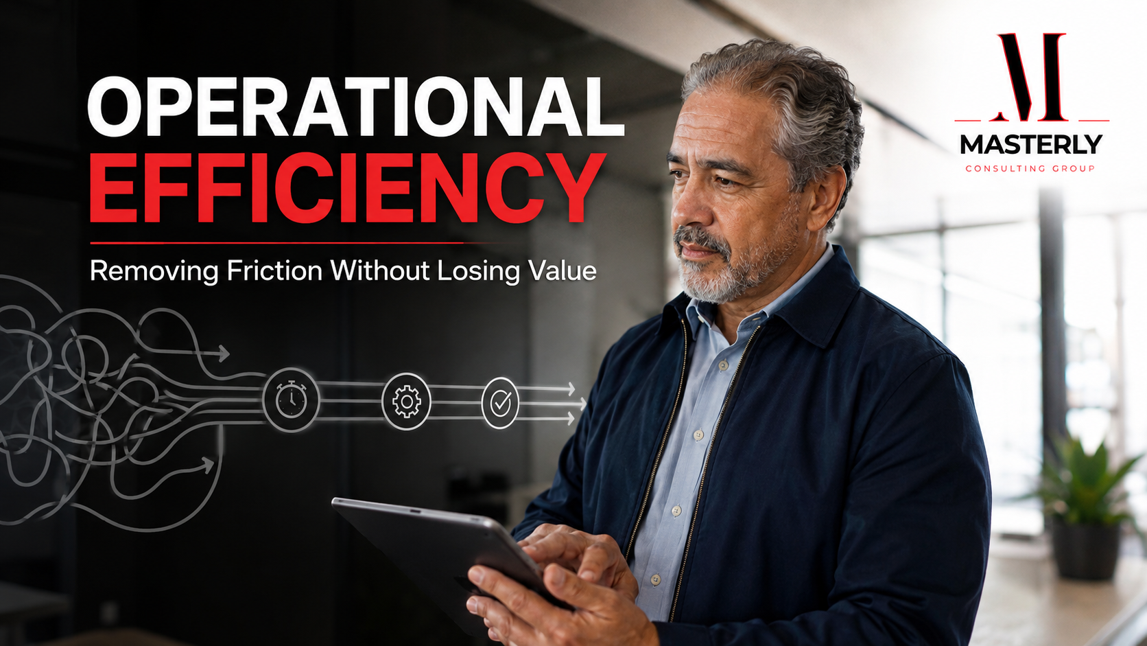 Operational efficiency improving business processes and performance.