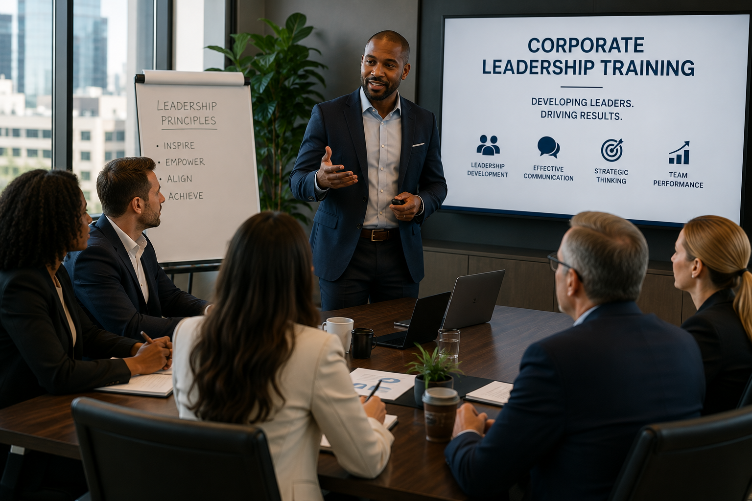 professional guidance related to corporate leadership training