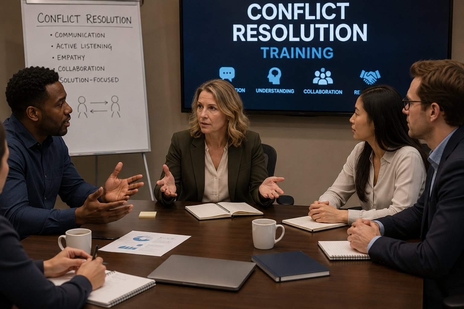 conflict resolution training premium realistic conflict resolution training visual. 