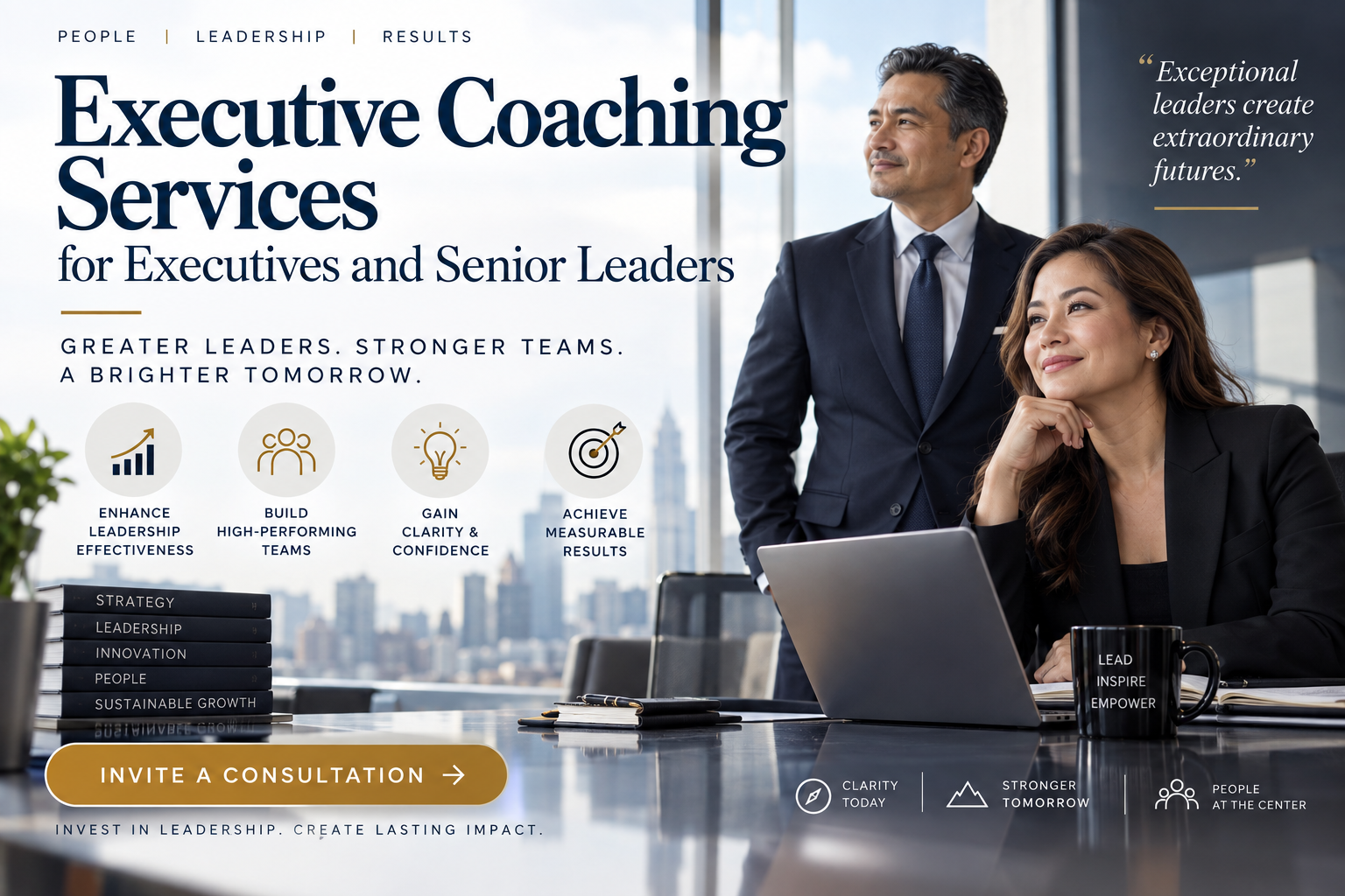 Executive coaching services for executives and senior leaders