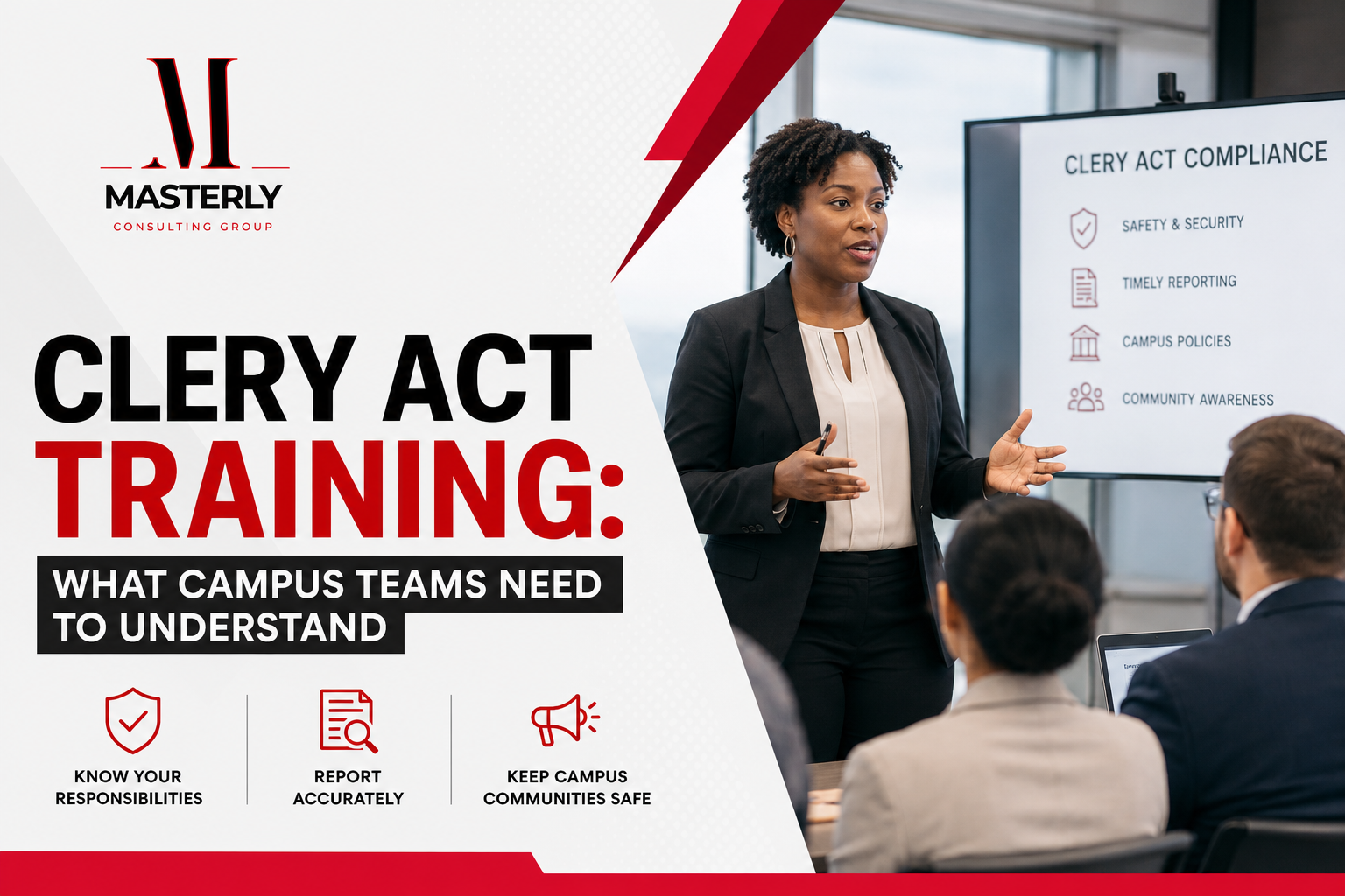 Clery Act training for college and university employees
