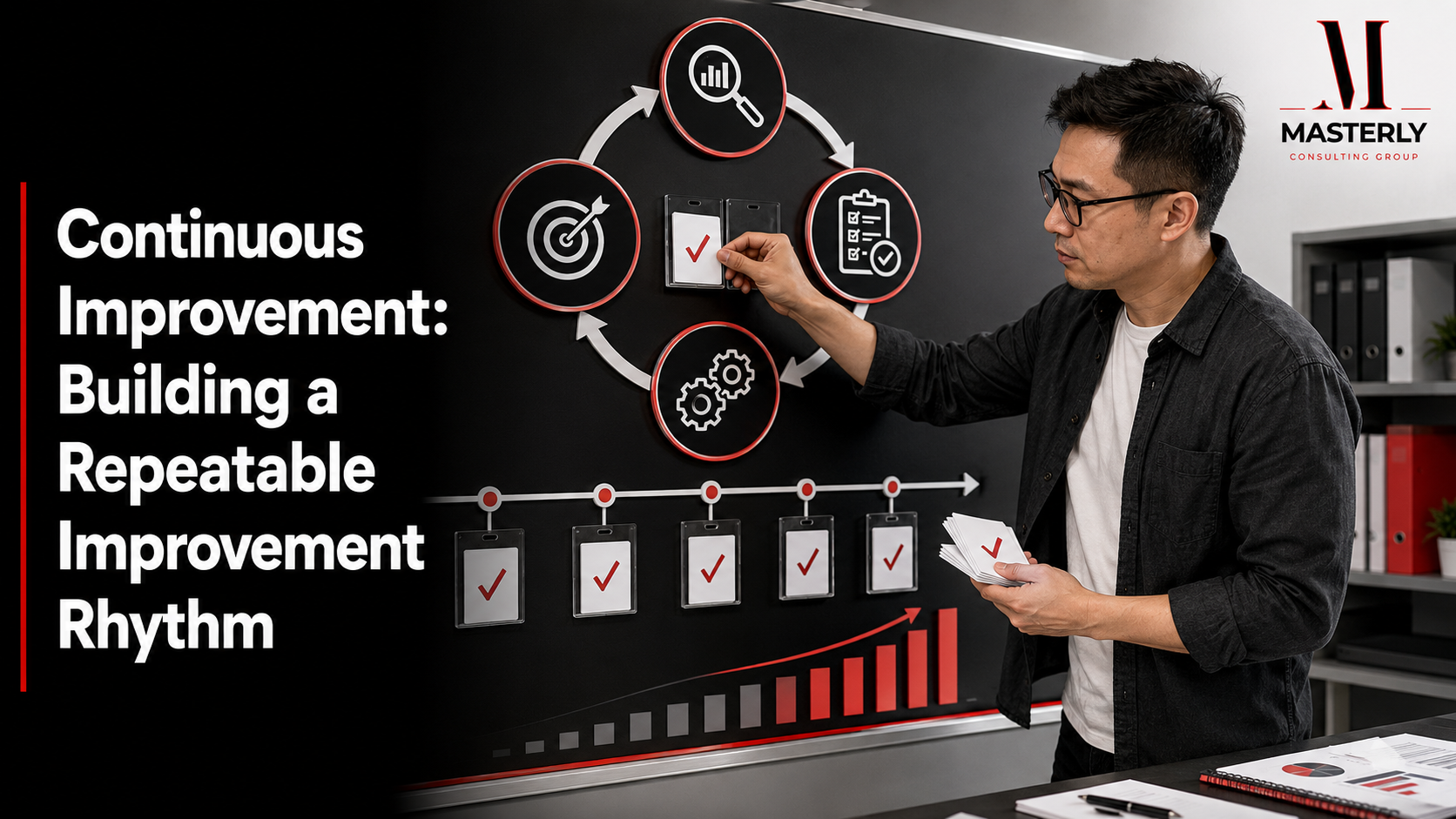 Continuous improvement process supporting business growth and culture.