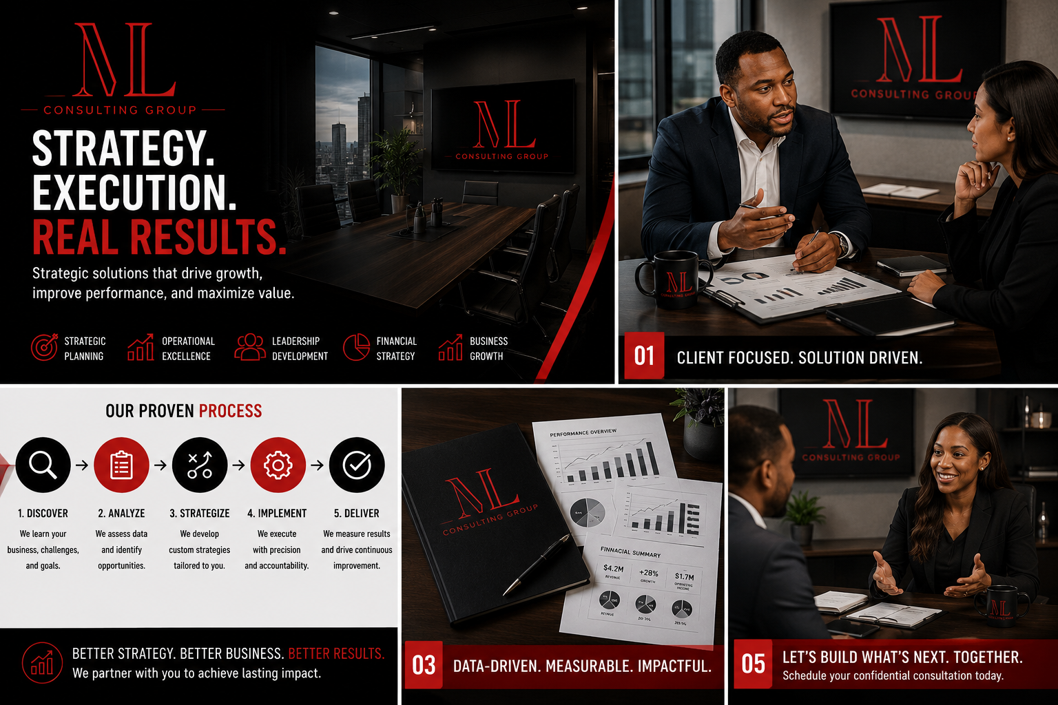 Executive coaching session with a business leader.