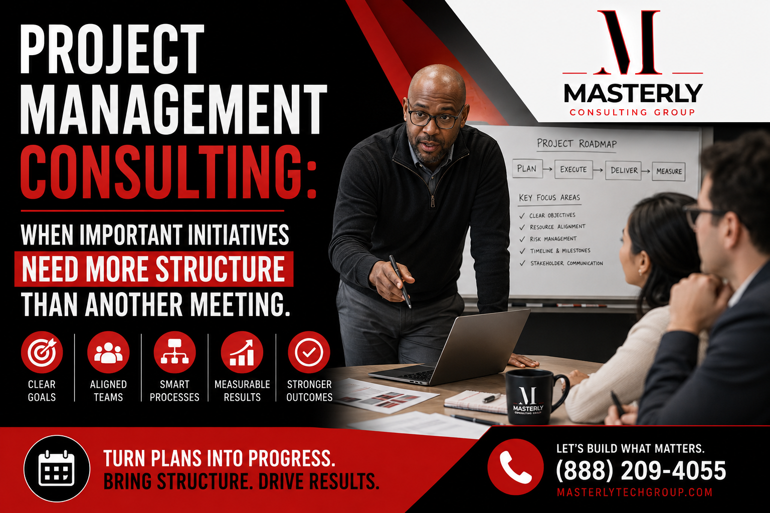 project management consulting, project planning, project execution, project governance, milestones
