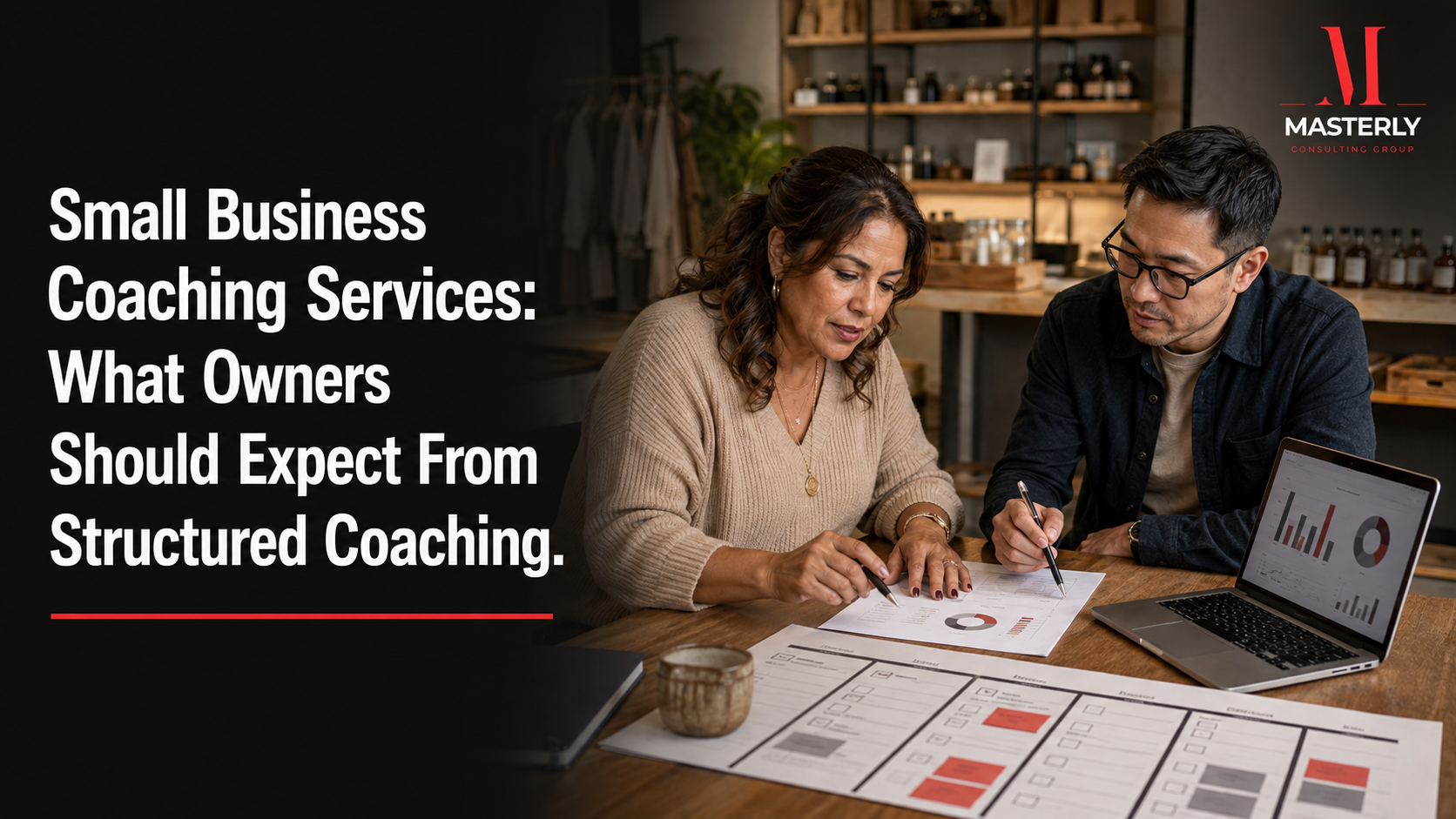 Small business coach providing owner coaching services.