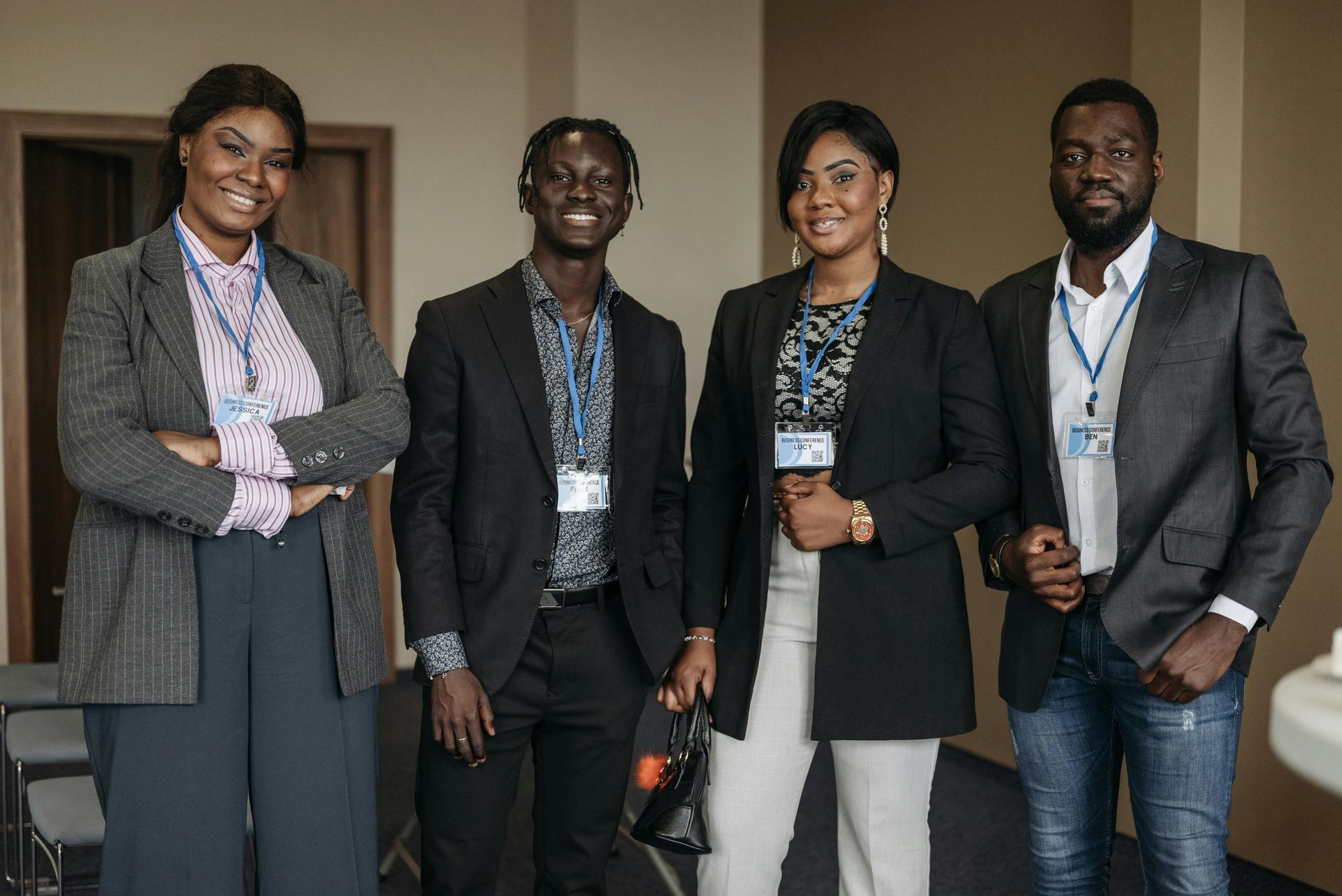 A group photo of executive leaders.
