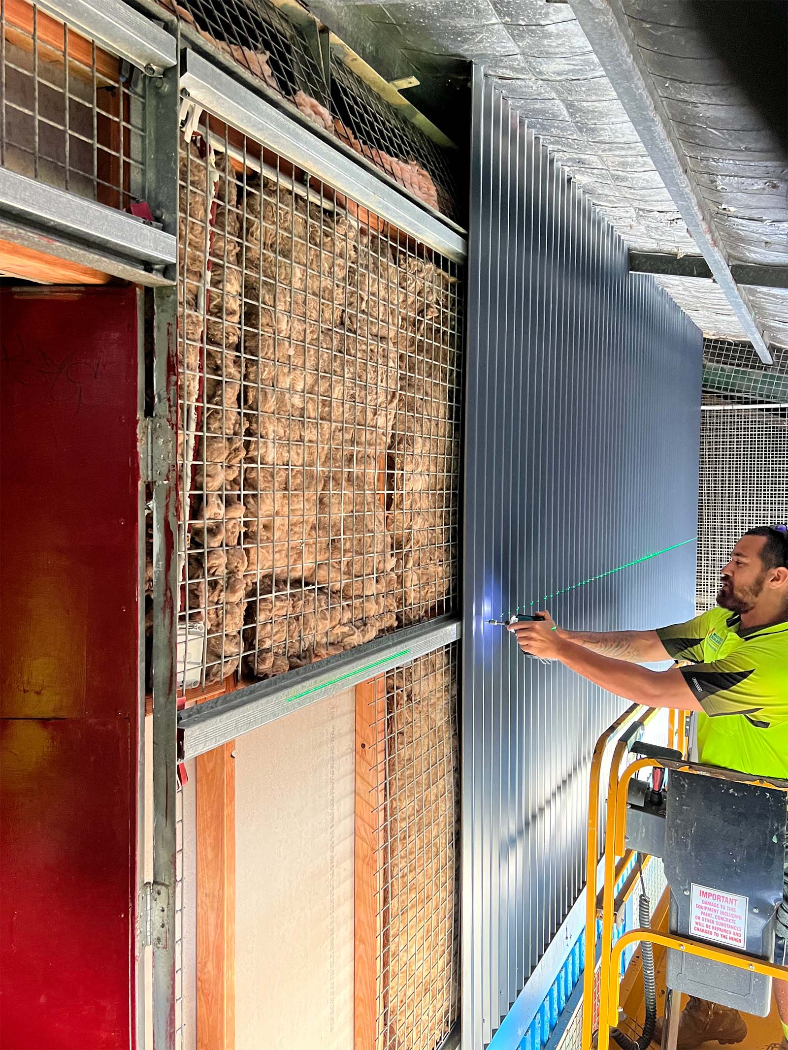 Colorbond Wall Lining Carpenter