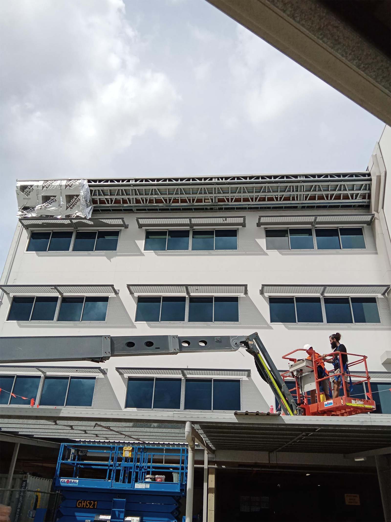 Commercial External Wall Cladding Service