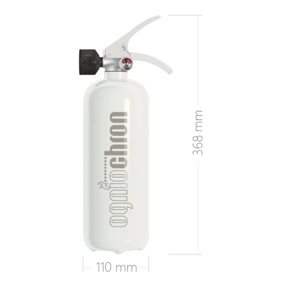 2 liter design sproeischuimblusser wit