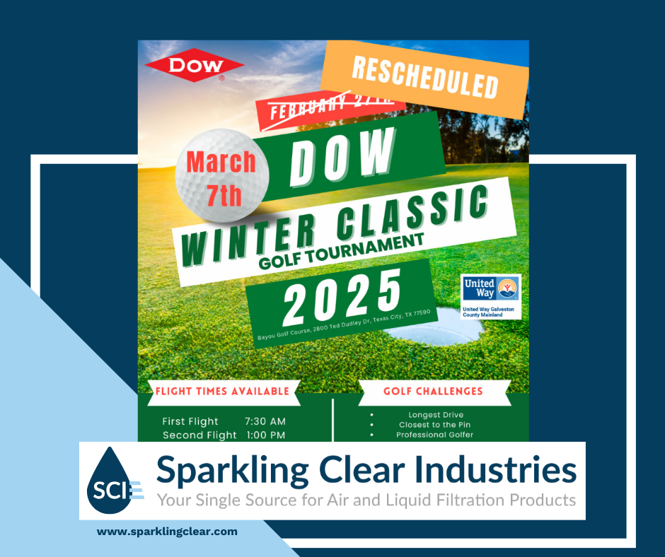 A poster for the dow winter classic golf tournament in 2025