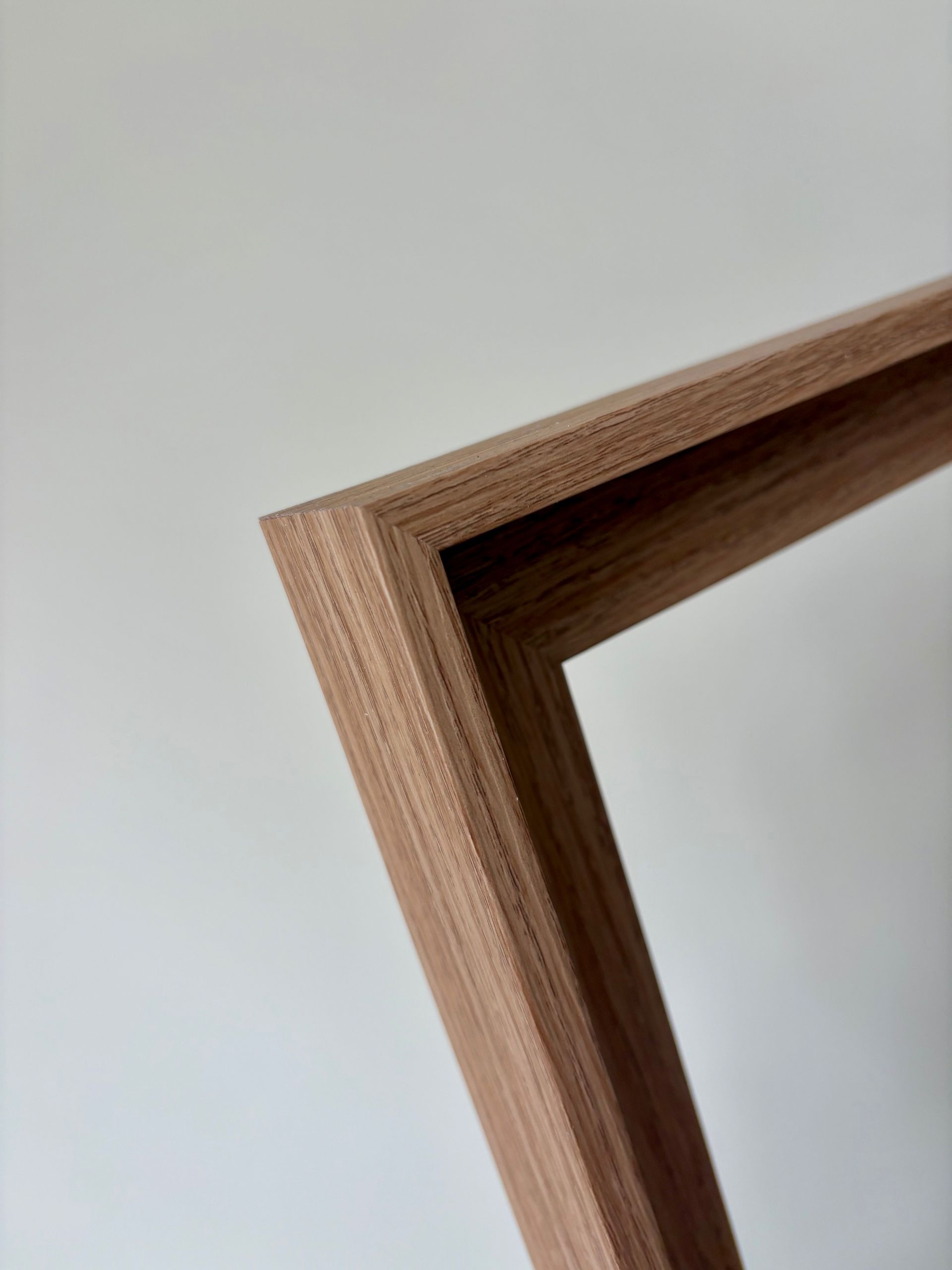 Frame for Large Canvas (Light Oak)
