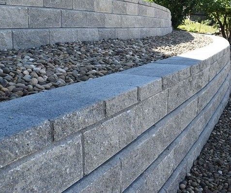 Allan Block retaining wall