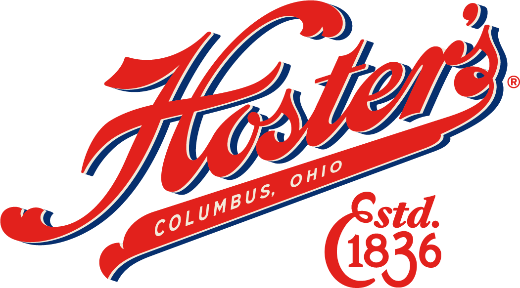 Home Hoster's Columbus, Ohio Std. 1836 script logo