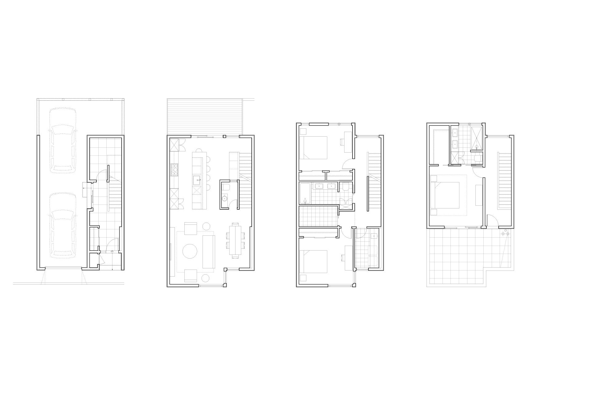 Floor Plan For Units B-F