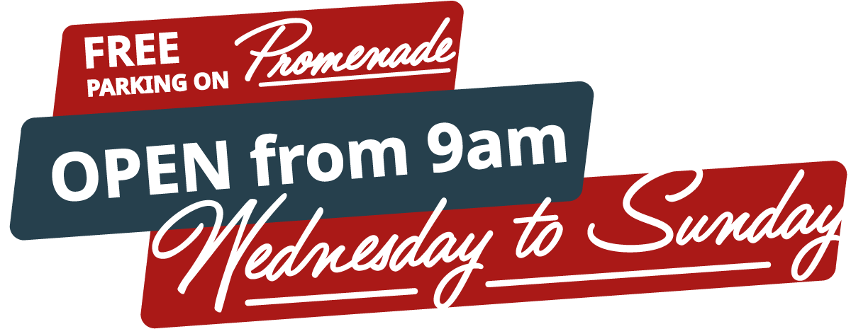 Open every day from 9am