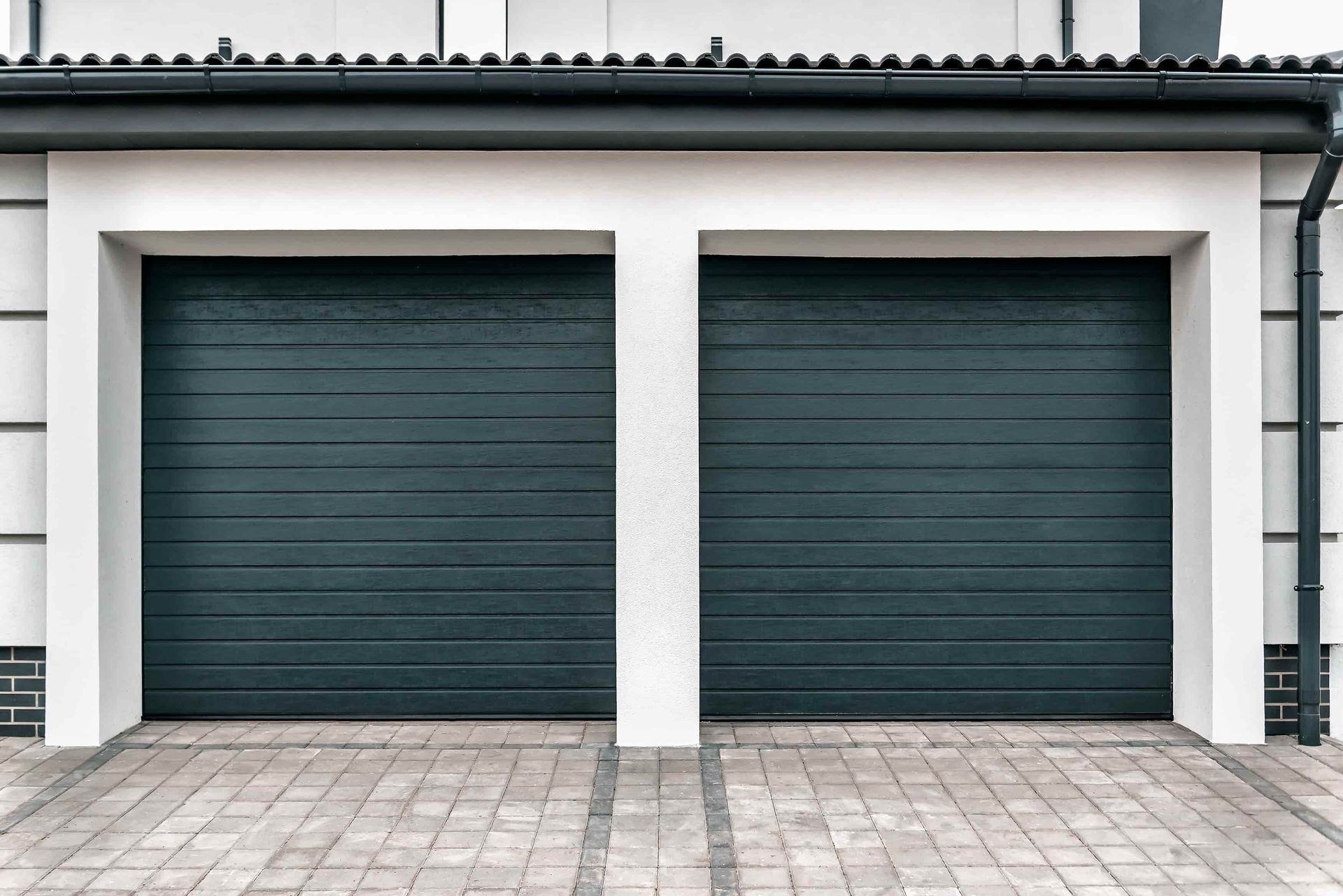 Garage doors front picture