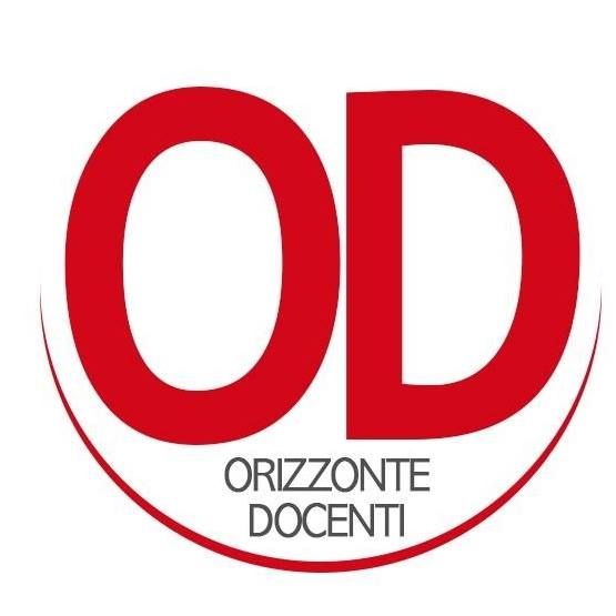 Logo OD rosso con la scritta “Orizzonte Docenti” sotto