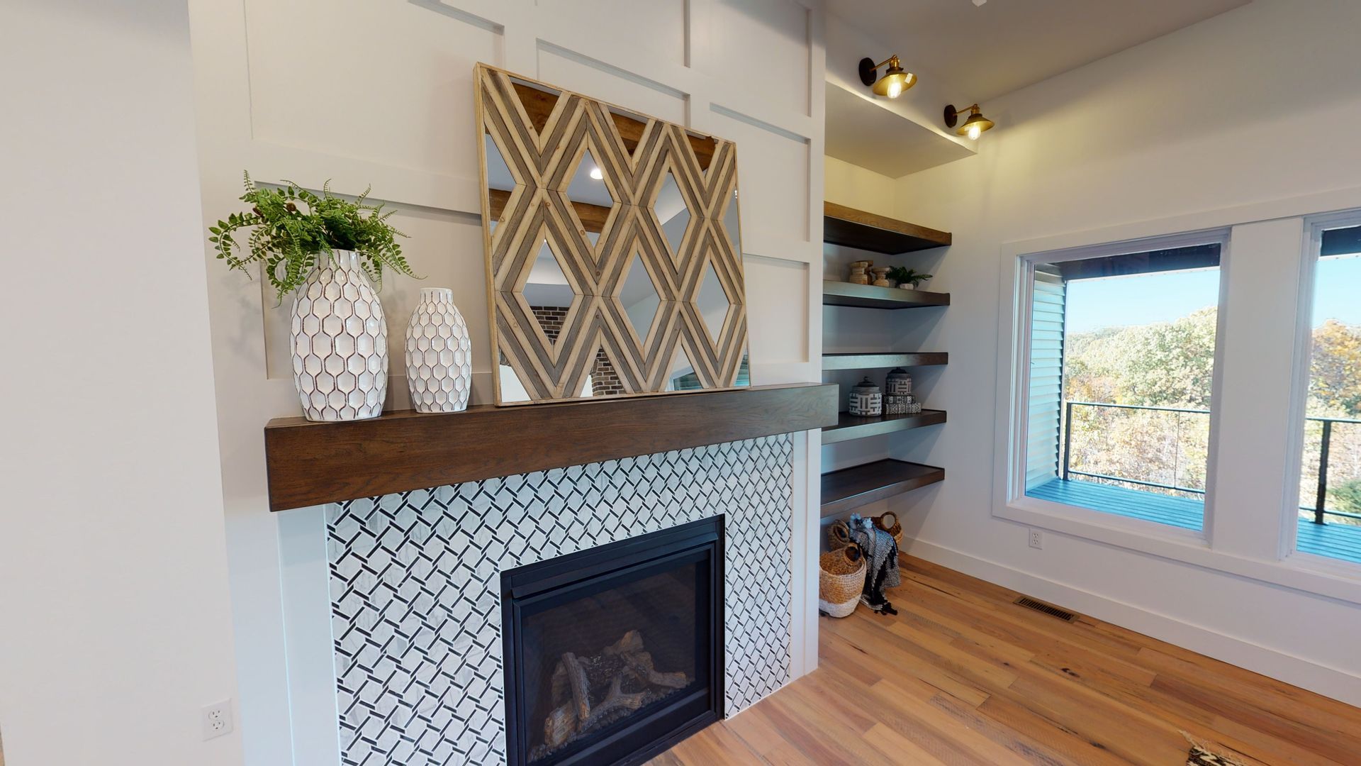 Signature Homes | 2021 Parade Home | Fireplace Detail