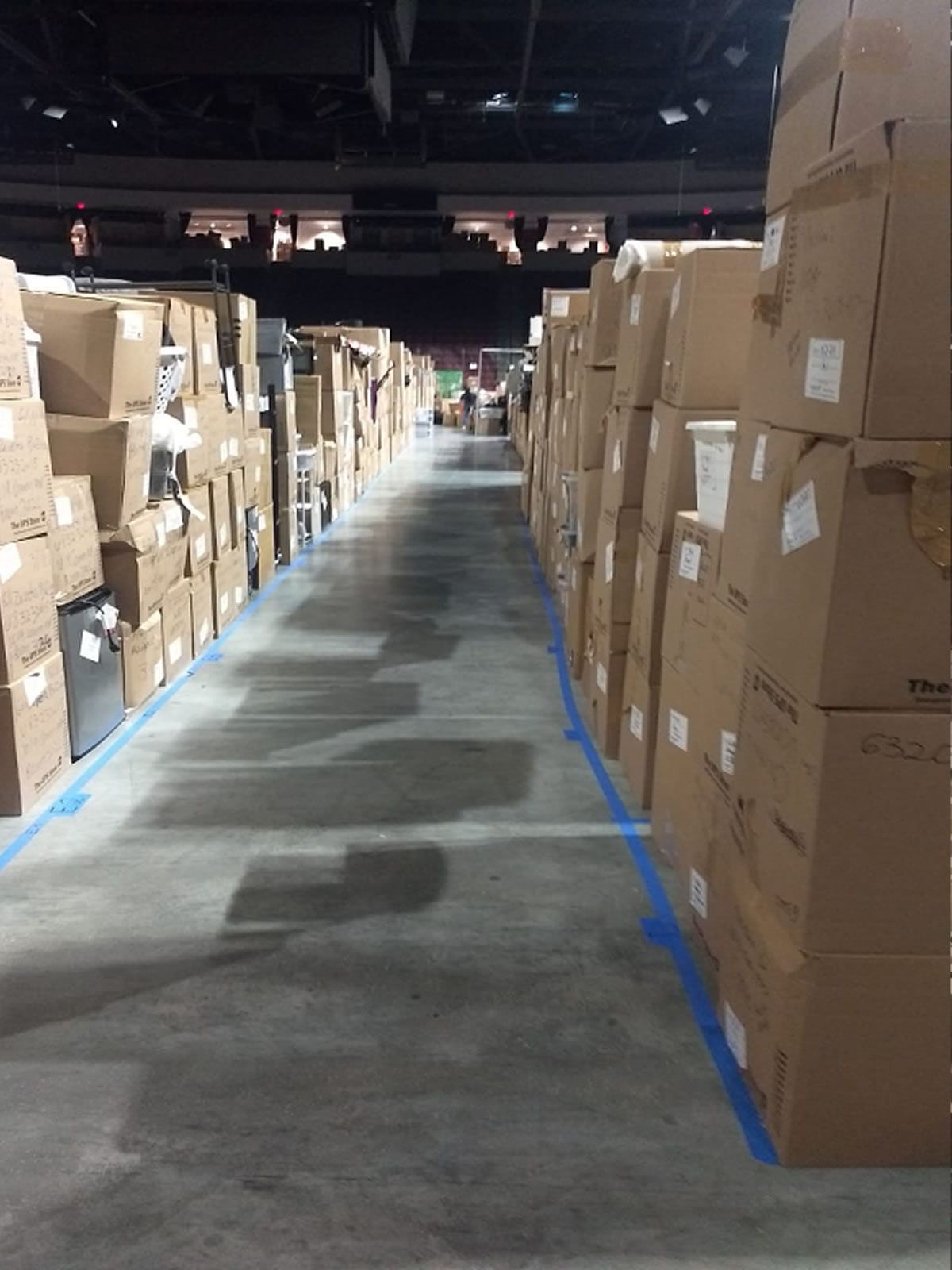 Organized storage boxes — Ashland, MA — White Cleaning Company