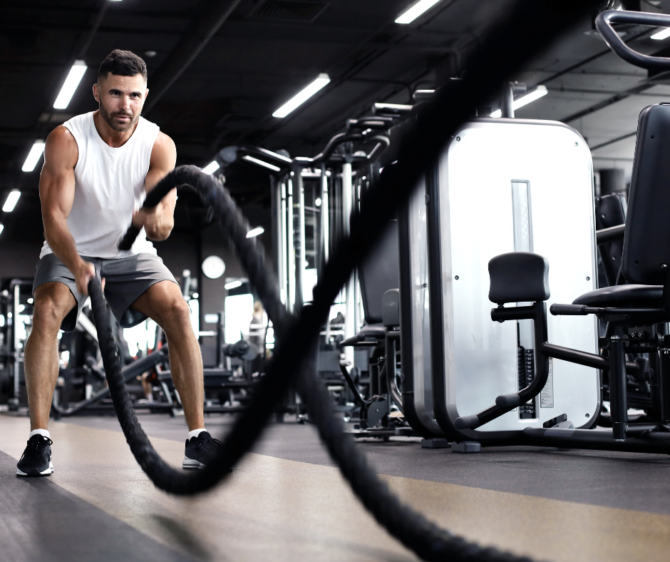 Man Doing Crossfit