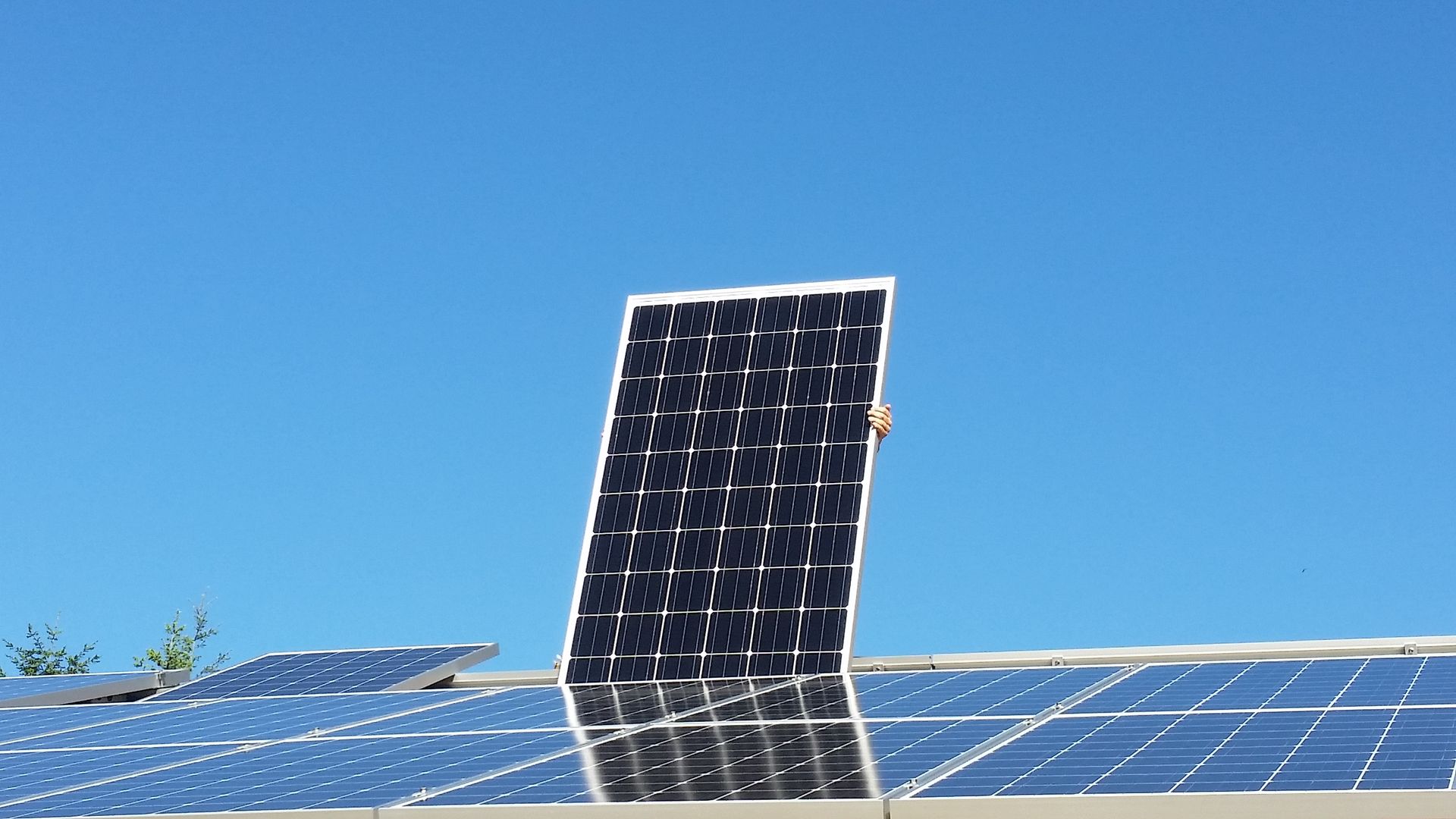 Solar maintenance in Tacoma, Washington.