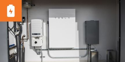 Solar battery backup system in Tacoma, Washington.