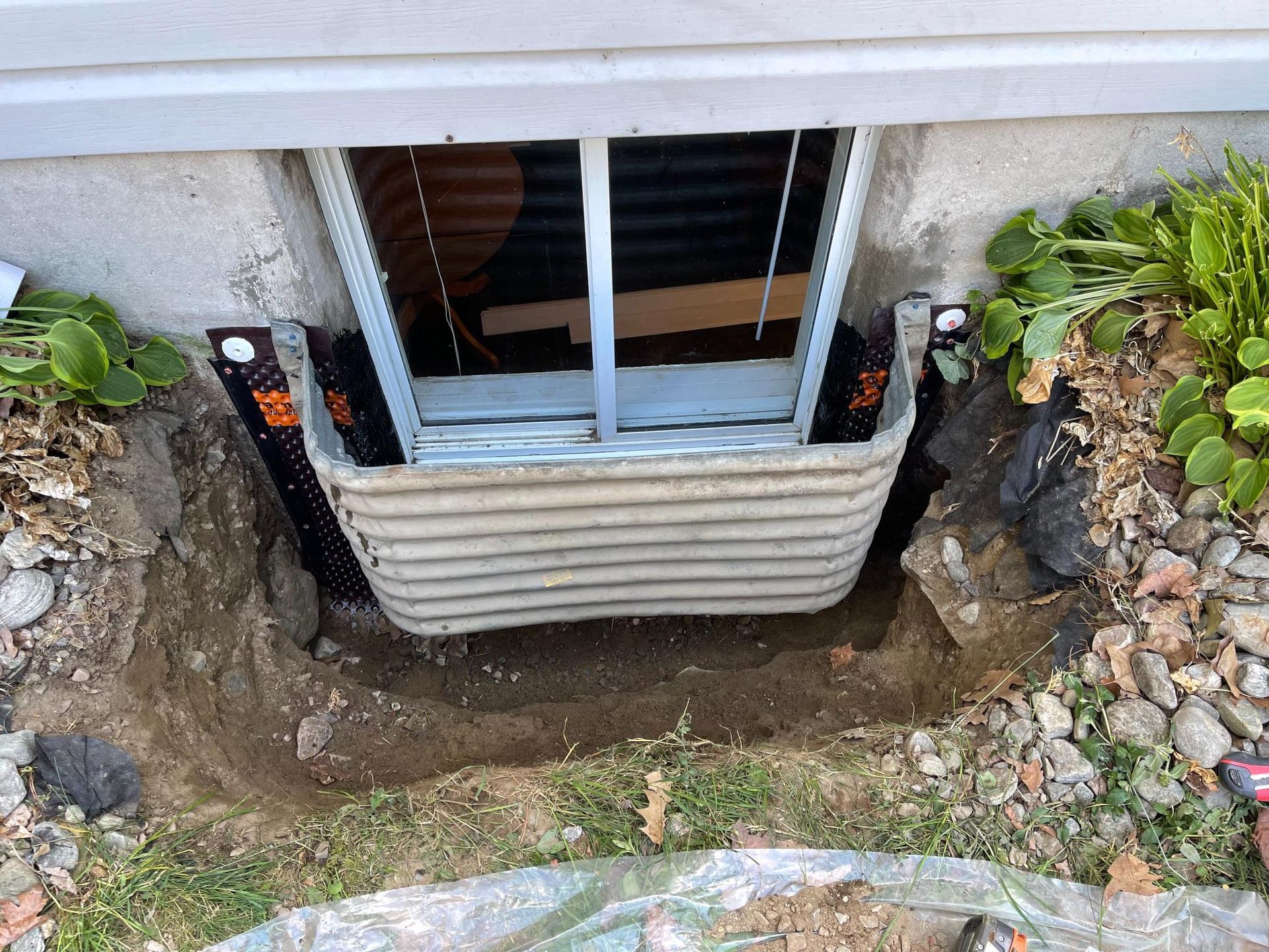 after basement waterproofing