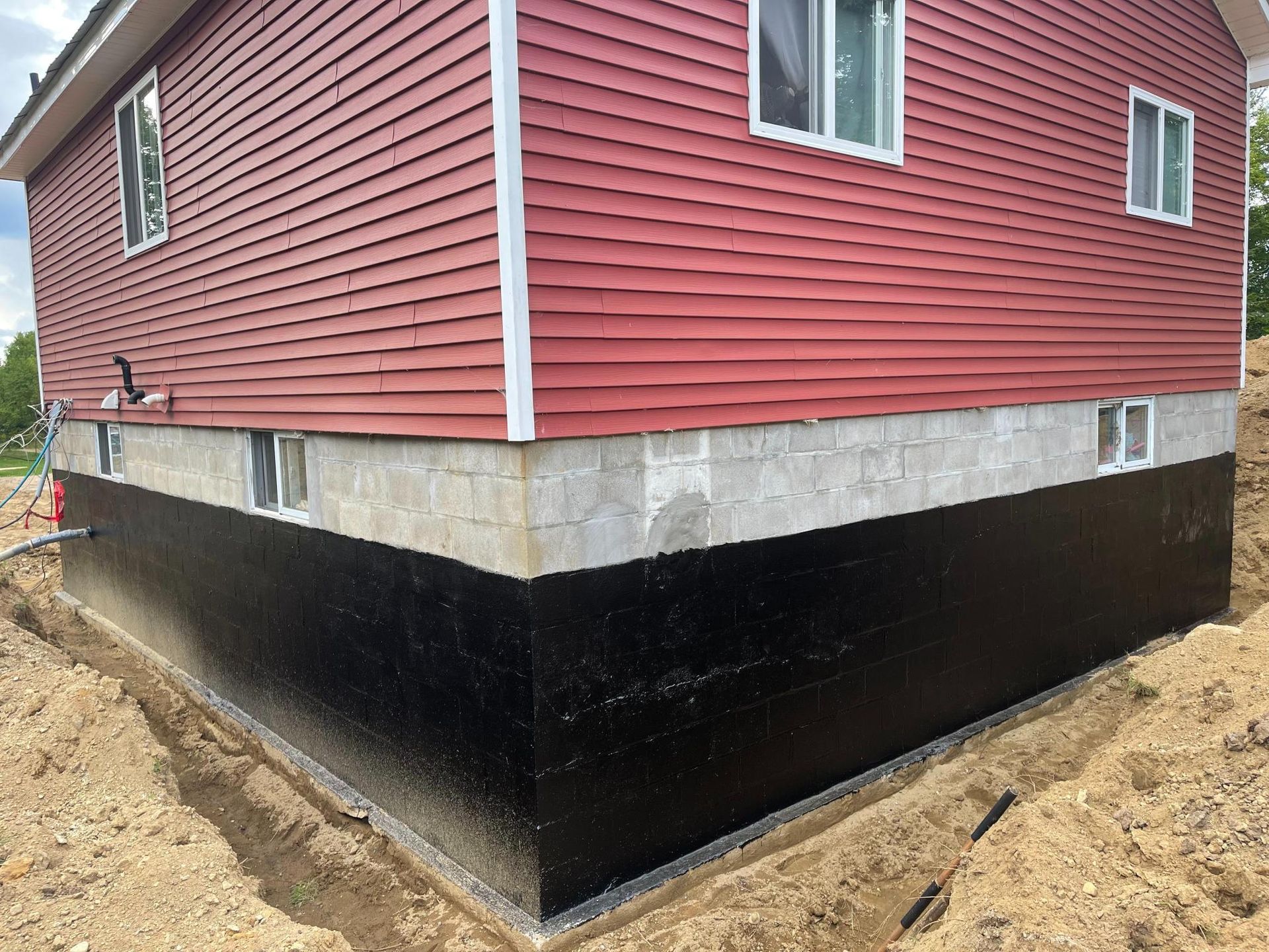 Replacing Exterior Footing Drains